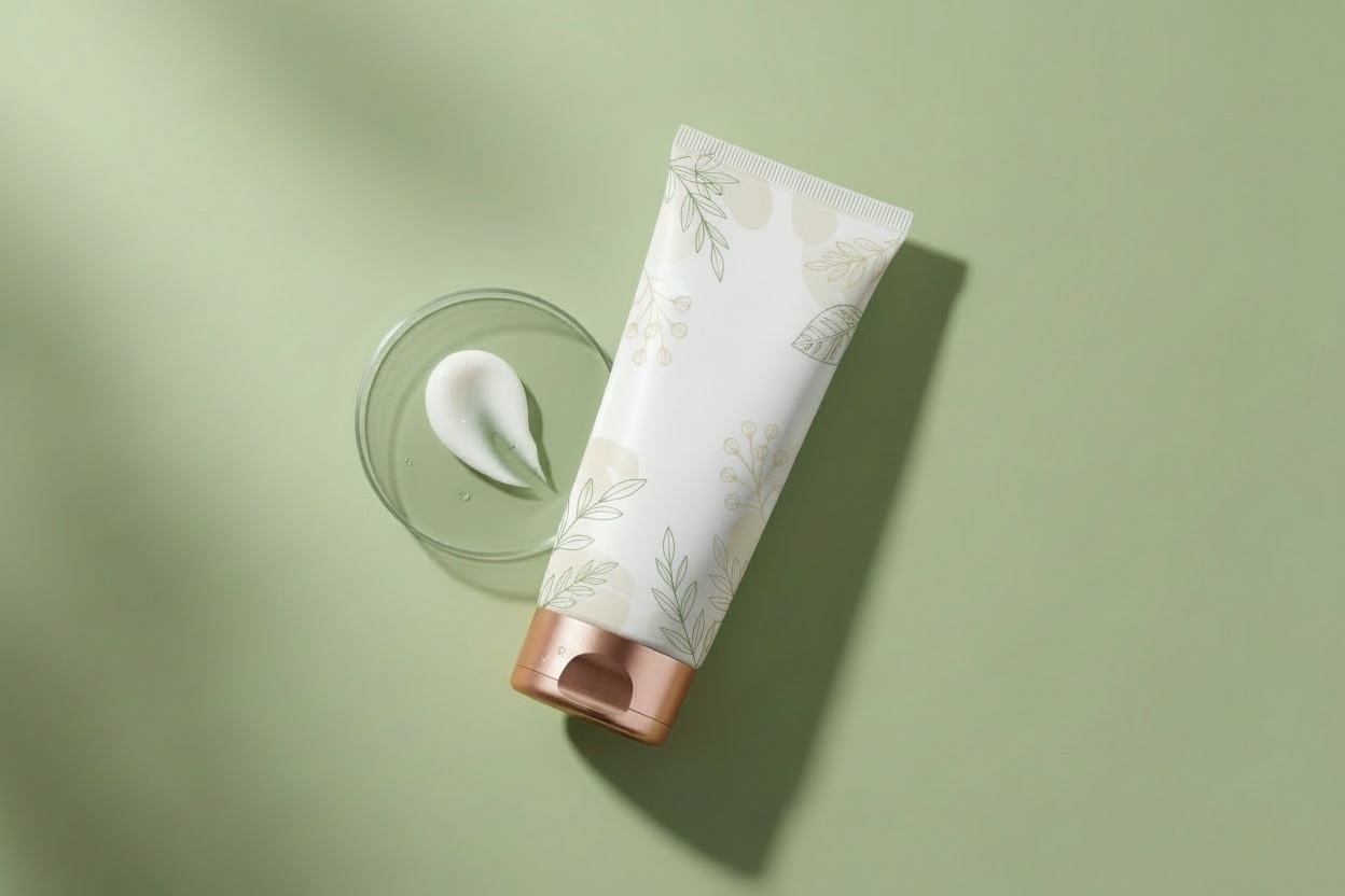 add design elements like leaves and other images on tube 